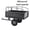 600lbs+Black + Metal, variant on Steel Garden Cart, Heavy Duty 1400 lbs Capacity, with Removable Mesh Sides to Convert into Flatbed, Utility Metal Wagon with 2-in-1 Handle and 16 in Tires, Perfect for Garden, Farm, Yard