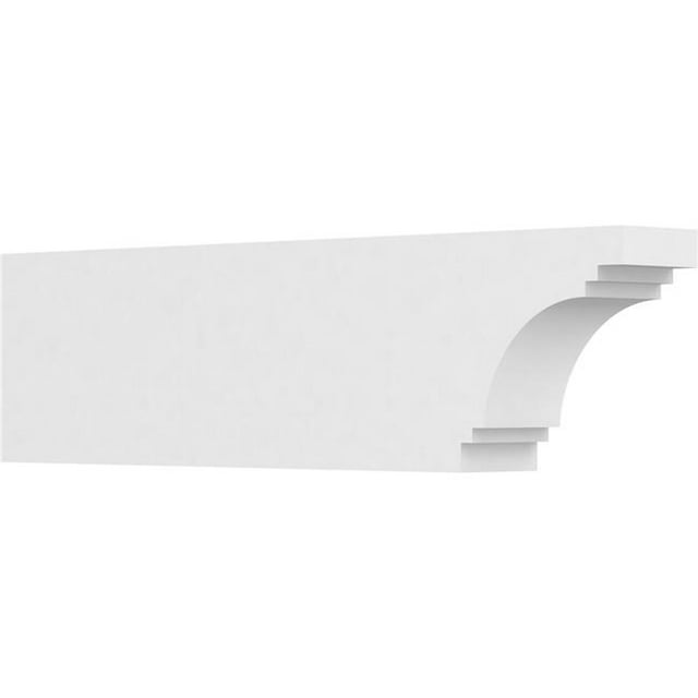 Ekena Millwork RFTP04X08X30PEC 8 x 4 x 30 Po Standard Pescadero Architecture Grade Queue de Chevron PVC