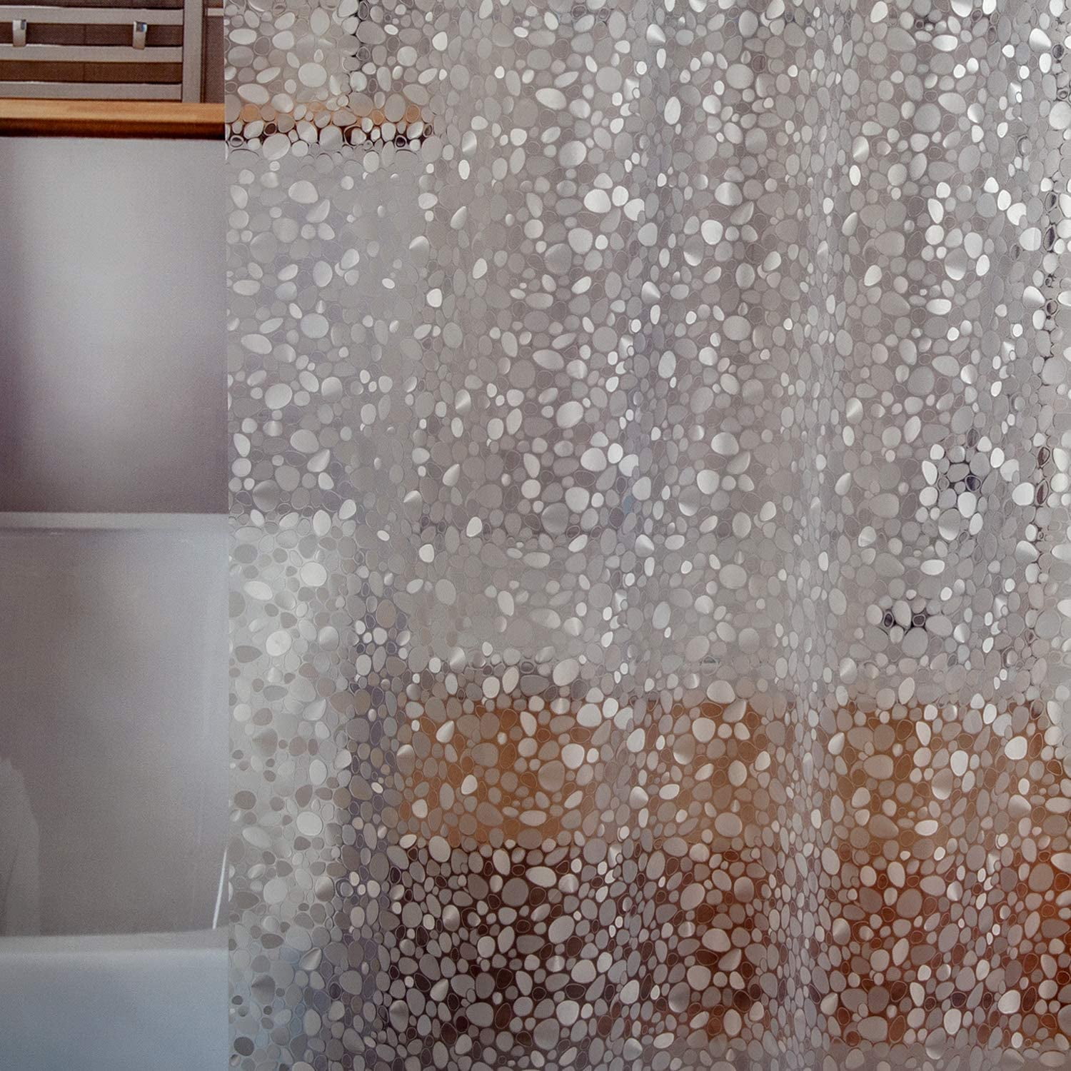 Details about   Summer Beach Starfish Conch Wood Window Waterproof Fabric Shower Curtain Set 72" 