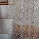 thumbnail image 1 of Cortina de ducha impermeable de EVA gruesa con 3 imanes inferiores resistentes, ideal para cabinas de ducha y bañeras, con diseño de guijarros 3D, 182 x 182 cm., 1 of 5