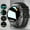 Fashion Black, variant on Round Smart Watch 2.01" Large Touch Screen, Bluetooth Calling 100+ Sport Modes Sleep Monitor, Multi Function Fitness Wristband Unisex Perfect Valentine's Day Gift