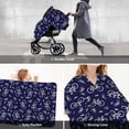 thumbnail image 7 of Yiaed Bicycle1 Print Baby Car Seat Canopy Carrier Cover, Breathable Nursing Cover for Breastfeeding,Multi-Use Infant Carseat Stroller Cover, 7 of 7