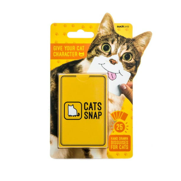 Suck UK Cats Snap Photo Cards Props - Novelty Animal Card ...