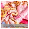 thumbnail image 6 of Plush Raschel Fleece Blanket, Korean Style Mink Blanket - 2 Ply, Soft, Thick, Fade Resistant, Lint Free for Autumn Winter (Pink, King), 6 of 7