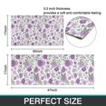 thumbnail image 7 of Pioneer Flower Floral Print Pattern Kitchen Rugs Sets Of 2,Anti Fatigue Kitchen Mat Rugs Non Slip Washable,Decorative Kitchen Floor Mats for Kitchen,Sink,Laundry,17"x30"+17"x47", 7 of 7