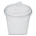 thumbnail image 3 of Plastic Strawless Sipper PET Lids Fits 12 oz. to 24 oz. Cold Cups - Clear (1000/Carton), 3 of 4