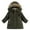 Green, variant on Tiijoy Toddler Boys Winter Jacket Puffer Hooded Parka Coat Kids Warm Outerwear, Sizes 4-5