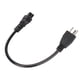 thumbnail image 5 of Cable de alimentación macho 5‑15P a hembra IEC320 C5 18 AWG 0,3 m Cable corto de alimentación de CA para computadoras Enchufe de EE. UU. 125 ~ 250 V, 5 of 5