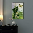 thumbnail image 2 of Canvas Prints Wall Art - Wild Flowers and a Butterfly Floral Art | Modern Wall Decor/Home Decoration Stretched Gallery Canvas Wrap Giclee Print &amp; Ready to Hang -12" x 18", 2 of 4