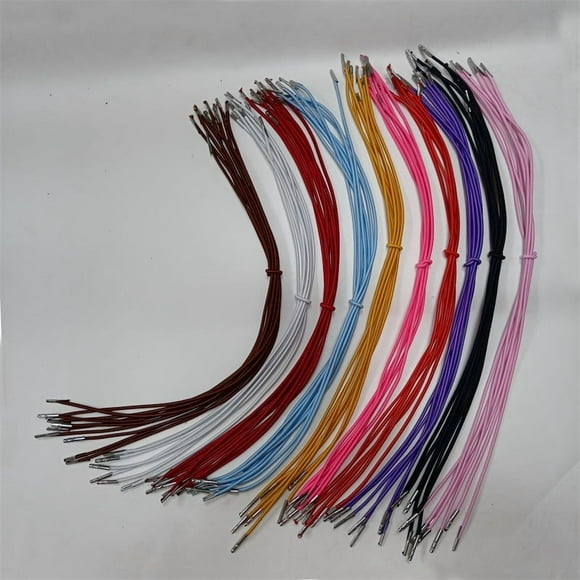 Miangastore 100 Pcs Cordes Élastiques pour Chapeaux et Masques Corde Extensible Chapeau de Fête Cordons Élastiques Fabrication de Masques Cordes Élastiques Accessoires Bricolage