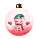 thumbnail image 3 of Bolas Navideñas Inflables onlyliua de PVC 60 Cm para Decoración de Fiestas, 3 of 6