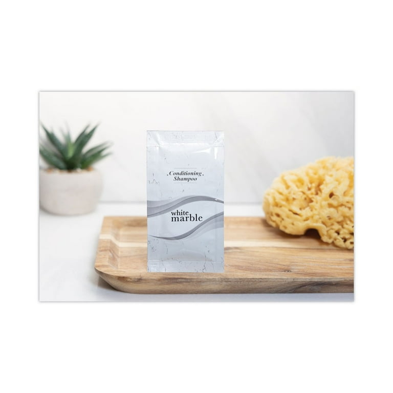 Shampoo/Conditioner, Clean Scent, 0.25 oz Packet, 500/Carton Shampoo/Conditioner, Clean Scent, 0.25 oz Packet, 500/Carton