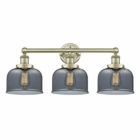 

Innovations Lighting - Bell - 3 Light Bath Vanity In Industrial Style-10 Inches