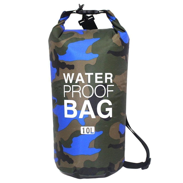facefd Sac de Surf Imperméable Sac Étanche Extérieur Rafting Bateau Flottant Bleu 10L