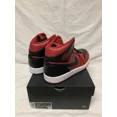 thumbnail image 3 of Ni - ke NIB Ni - ke Air Jordan 1 Mid Gym Red/Black-White 554724-660 Men's Size 11.5, 3 of 5
