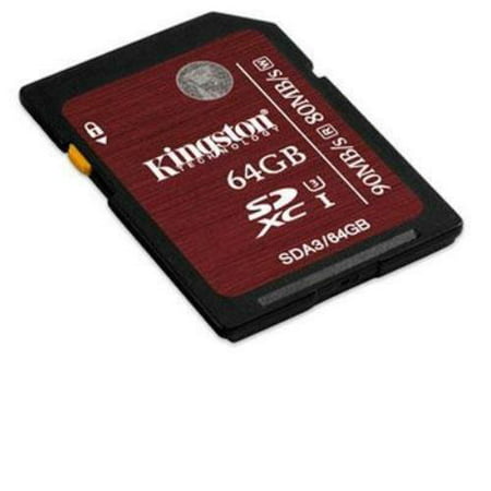 UPC 740617227697 product image for Kingston 64GB Class 3 UHS-I SDXC Memory Card | upcitemdb.com