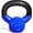 A. 5LB - Dark Blue, variant on Kettlebell, 5-100 LB Vinyl Coated Cast Iron Strength Training Kettlebells for Home Gym Exercises, Fitness, Full Body Workout Equipment, Push Ups, and Grip Strength
