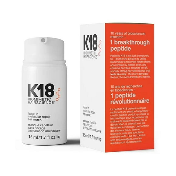 K18 Leave-In Molecular Repair Hair No-Rinse Molecular Repair Hair Mask 15mlk18 Leave-In Molecular Repair Hair Mask Best