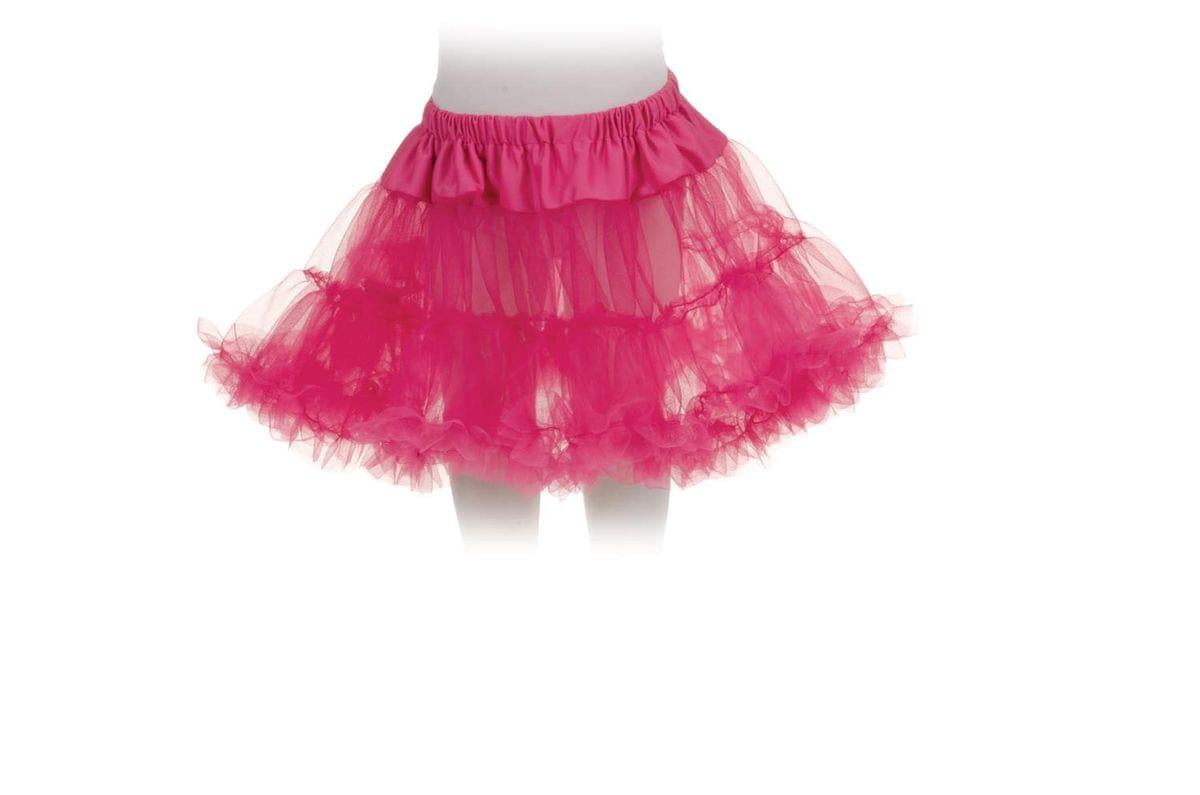 Strippen Een zekere bijzonder Tutu Petticoat Costume Skirt Child: Fuchsia One Size Fits Most - Walmart.com
