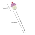 thumbnail image 2 of SIEYIO Probe Stainless Steel Cupcake Shape Skewer Tester for Cupcake Bread Pancake, 2 of 6