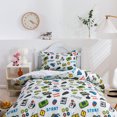 thumbnail image 2 of 3D Cartoon Color Game Pattern Quilt Cover Set Bedding Set Duvet Cover, 2 of 10