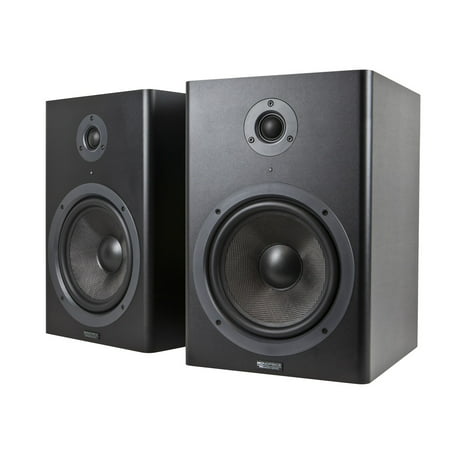 MONOPRICE 8-inch Powered Studio Monitor Speakers (Best Studio Speakers For Computer)