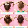 thumbnail image 2 of Supvox 15-Piece Hair Bun Maker Set for Women, Stylish Donut Shape Hair Styling Tools for Easy Updos and Elegant Looks, 2 of 5