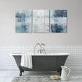 thumbnail image 6 of Blue Wall Art Abstract Wall Decor Gray Rustic Wall Art Prints Modern Canvas Wall Art for Living Room Bedroom Bathroom Kitchen Office Neutral Art Wall Decor Set 12x16 Inch, 3 Panels, 6 of 7