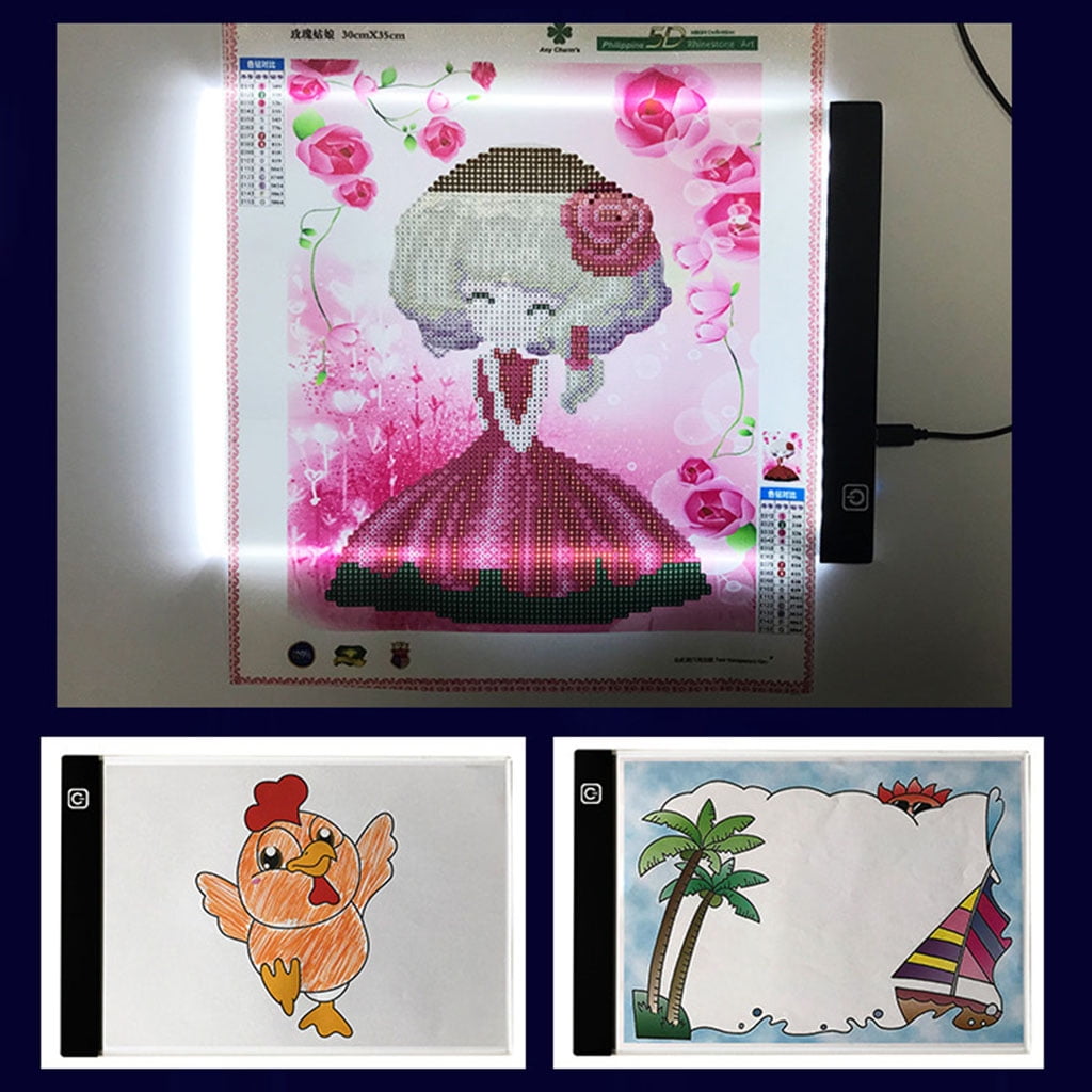 Milue A3/A4/A5 Drawing Tablet Digital Graphics Pad LED Light Box Copy Board Writing
