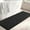 Black, variant on RnemiTe-amo Memory Foam Bath Mats,Soft Absorbent Memory Foam Bath Mats Set,Extra Thick Non Slip Mats for Tub, Toilet and Floor, Water Absorbent,50*120cm