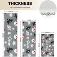 thumbnail image 4 of Gray Christmas Snowman Pattern Kitchen Rugs Sets Of 3,Kitchen Runner Rugs Non Skid Washable,Decorative Kitchen Floor Mats for Kitchen,Sink,Laundry,17"x30"+ 17"x47" + 17"x59", 4 of 6