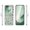GreenFloral, variant on i-Blason Cosmo for Samsung Galaxy Z Flip 6 / Flip 5 Case [Built-in Front Screen Protector] [Hinge Protection] [Support Wireless Charging] Slim Clear Protective Phone Case Cover for Galaxy Z Flip 6/5