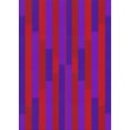 thumbnail image 1 of Ahgly Company Machine Washable Indoor Rectangle Transitional Medium Violet Red Pink Area Rugs, 7' x 10', 1 of 7
