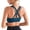 NavyBlue, variant on Sports Bras for Women,Padded Strappy Sports Bras Criss-Cross Back Medium Support Sports Bras with Removable Cups