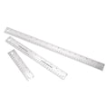 thumbnail image 1 of Cork Back Metal Rulers, Cork Back Rulers Straight 3pcs Precise Multipurpose Smoothly  for Home for Schools, 1 of 8
