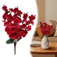 thumbnail image 2 of Artificial Plum Blossom Strips, Loetky Spring Decorations for Home, Faux Long Stem Artificial Flowers, Tall Fake Flower Arrangement for Home Wedding Decor, 2 of 9
