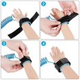 thumbnail image 3 of Anti-lost wrist belt children safety hand strap 360 rotation elastic wire rope breathable cotton wrist band for travel outdoor walking, 3 of 5