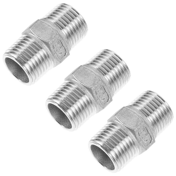 jojofuny 3Pcs Male to Male Hose Adapter for Technicians Easy Installation and Disassembly