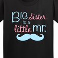 thumbnail image 4 of Inktastic Big Sister to a Little Mr Youth T-Shirt, 4 of 5