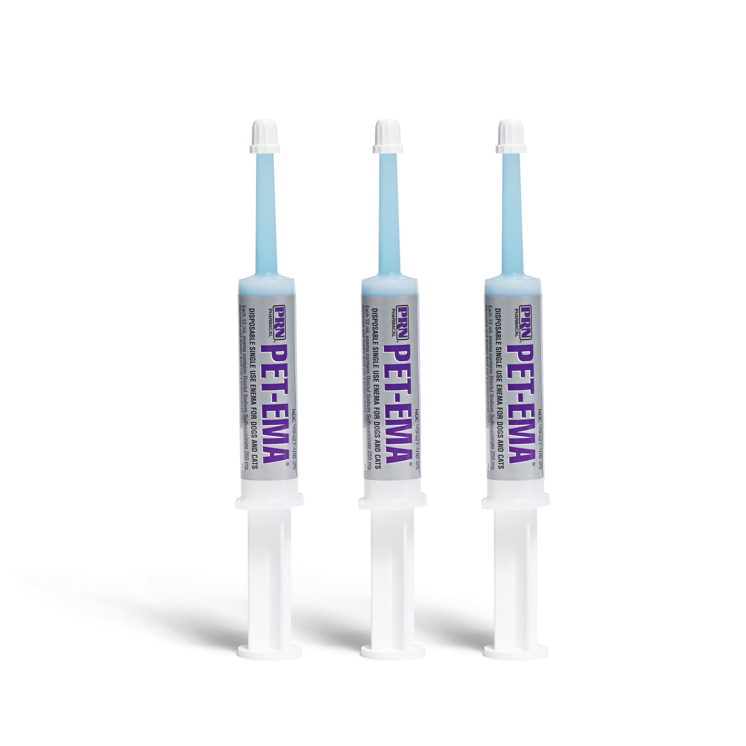 PRN Pharmacal PetEma Disposable Single Use Enema for Dogs & Cats