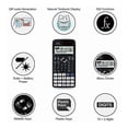 thumbnail image 2 of 991EX Scientific Calculator Digital Large Display 696 Functions for Middle High College Solar Scientific Calculator, 2 of 5