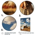 thumbnail image 3 of Designart "Beige Coral Native Tipi Winds" Cityscapes Canvas Print, 3 of 5