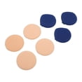 thumbnail image 3 of 7pcs Women Makeup Beauty Sponge Dry Wet Use Round Pointed Shape Facial Cosmetics Powder Puff(Skin Color Dark Blue ), 3 of 14