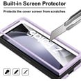 thumbnail image 4 of Case for Samsung Galaxy Z Fold 5 (2023) with Cover Screen Protector, Thin Hard PC Phone Case for Galaxy Z Fold5 - Lilac, 4 of 14