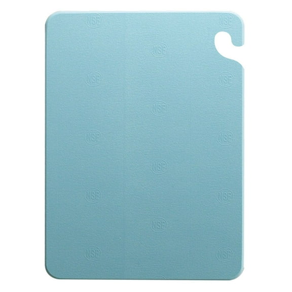 San Jamar CB152012BL Cut-N-Carry Blue 15 x 20 Cutting Board"