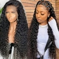 thumbnail image 1 of TopLLC Wigs Afrikanische Kleine Rolle Front Mesh Rose Mesh Wrapped Stick Soft Adhesive Headcover Mid split toupee, 1 of 9
