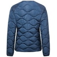 thumbnail image 4 of Little Donkey Andy Women's Quilted Jacket Lightweight Warm Winter Puffer Jackets Long Sleeve Padded Coats Outwear With 6 Pockets Blue, XX-Large, 4 of 7