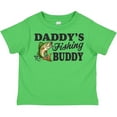 thumbnail image 3 of Inktastic Daddy's Fishing Buddy Boys Toddler T-Shirt, 3 of 5
