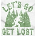 thumbnail image 2 of Let's Go Get Lost Bigfoot Legend Myth Romper Boys or Girls Infant Baby Brisco Brands 12M, 2 of 6