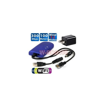 Wireless To Wired Ethernet/Ethernet To Wi-Fi Wireless Network Bridge (Best Wifi Ethernet Bridge)